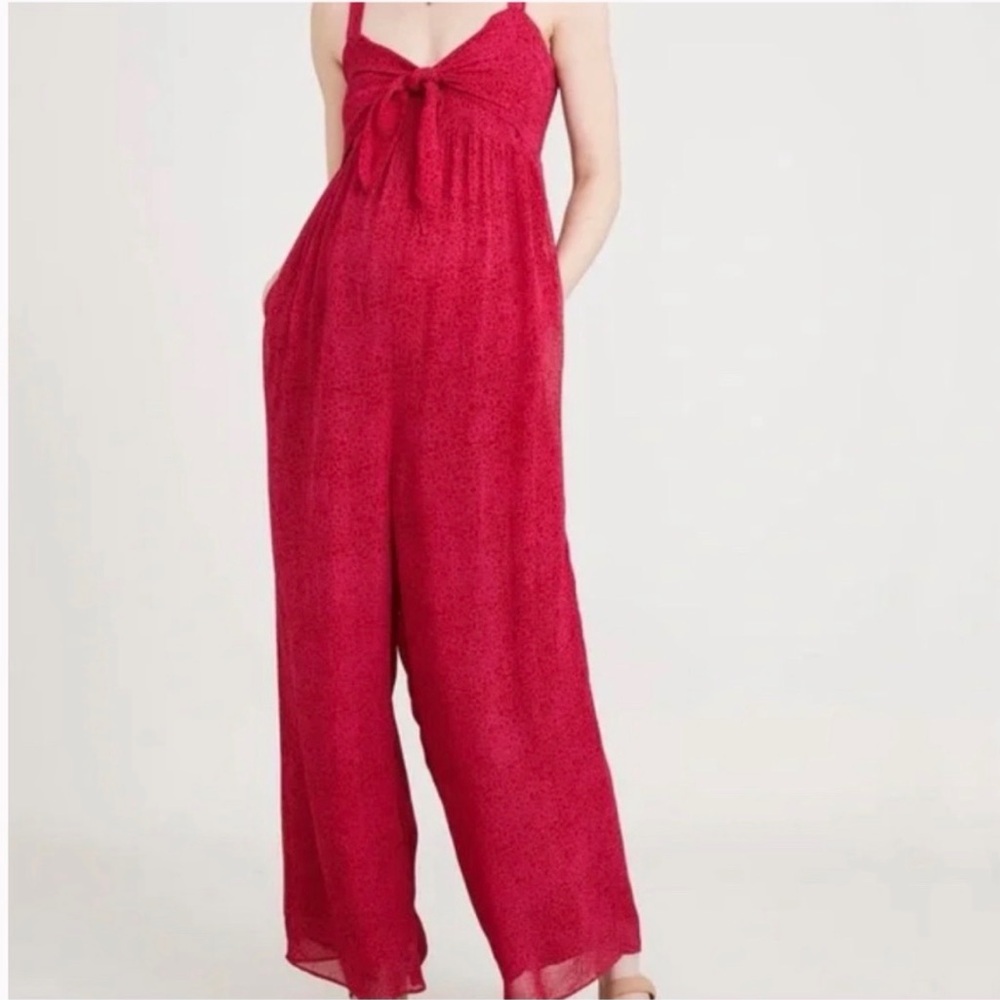 HATCH The Scarlet Jumpsuit Samba Print 1 Small